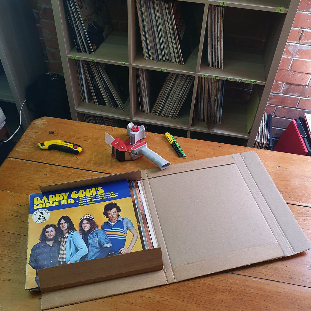12" LP Vinyl Record Mailer - With Premium Corner Protection - For Multiple LP's (Up to 5)